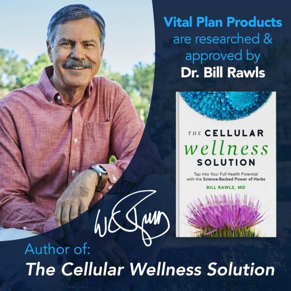Brain Boost Supplement by Dr. Bill Rawls – Brain Boosting Capsules w/Lion’s Mane, Cat’s Claw, Bacopa, Sensoril Ashwagandha & Ginkgo Biloba - Image 7